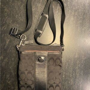 Coach Crossbody Bag, black.